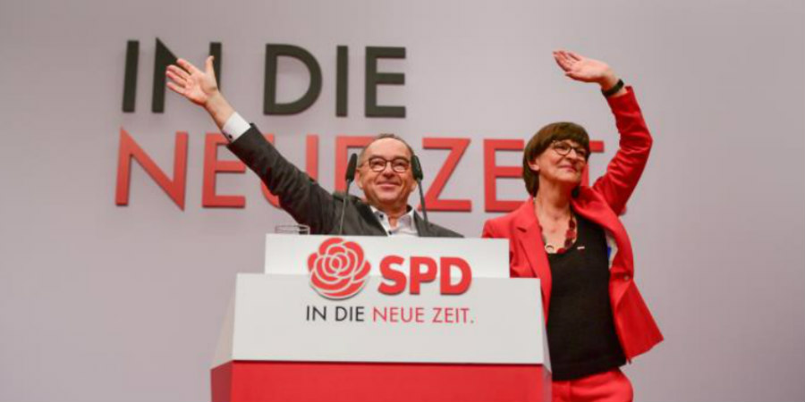 Πολιτικές εξελίξεις δρομολογεί στη Γερμανία η εκλογή νέας ηγεσίας του SPD